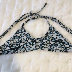 Jolyn tomcat tie back bikini top
